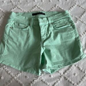 Joe's Jeans Green Jean Shorts Casual Style